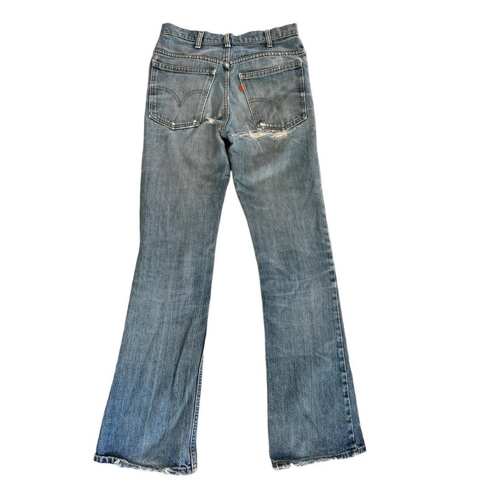 Orange Tab Distressed Levi's - Picture 2 of 2